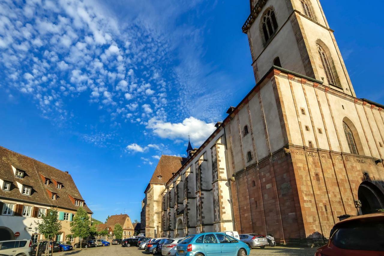 Apartament Andlau, Cour De L'Abbaye Zewnętrze zdjęcie